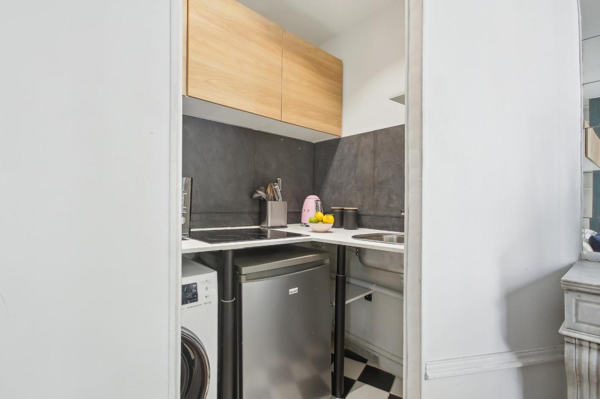 Apartament Le Marais 1Br Cozy Paryż Zewnętrze zdjęcie