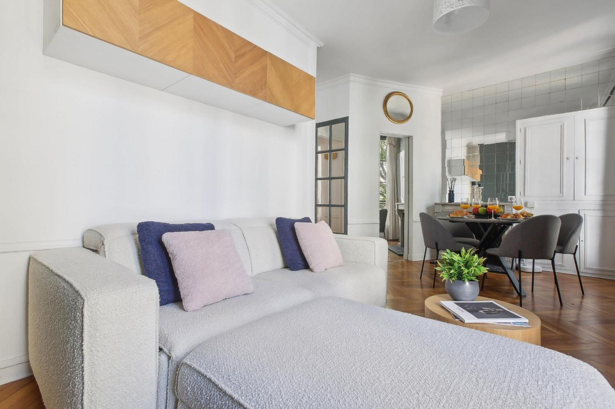 Apartament Le Marais 1Br Cozy Paryż Zewnętrze zdjęcie