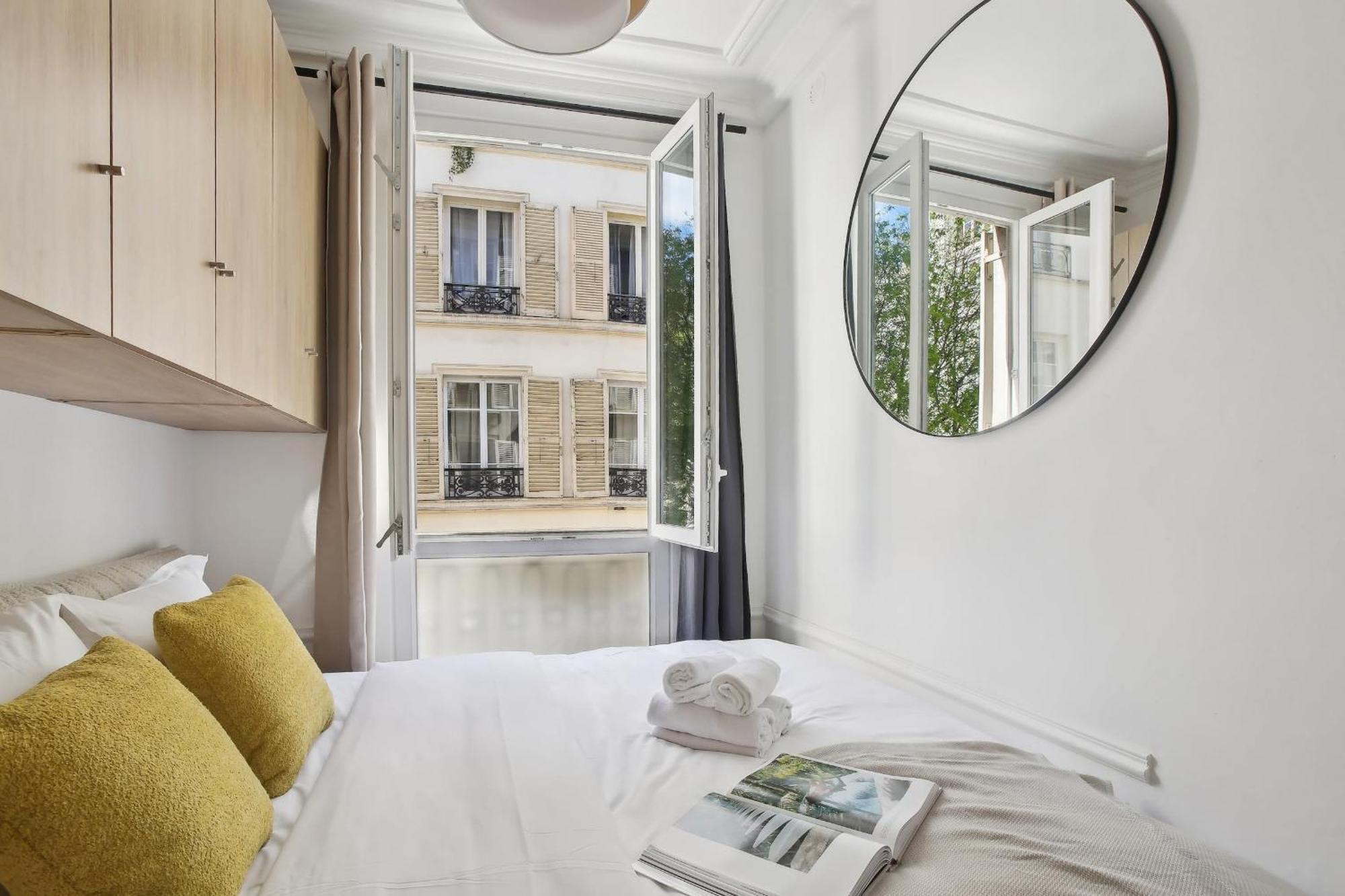 Apartament Le Marais 1Br Cozy Paryż Zewnętrze zdjęcie