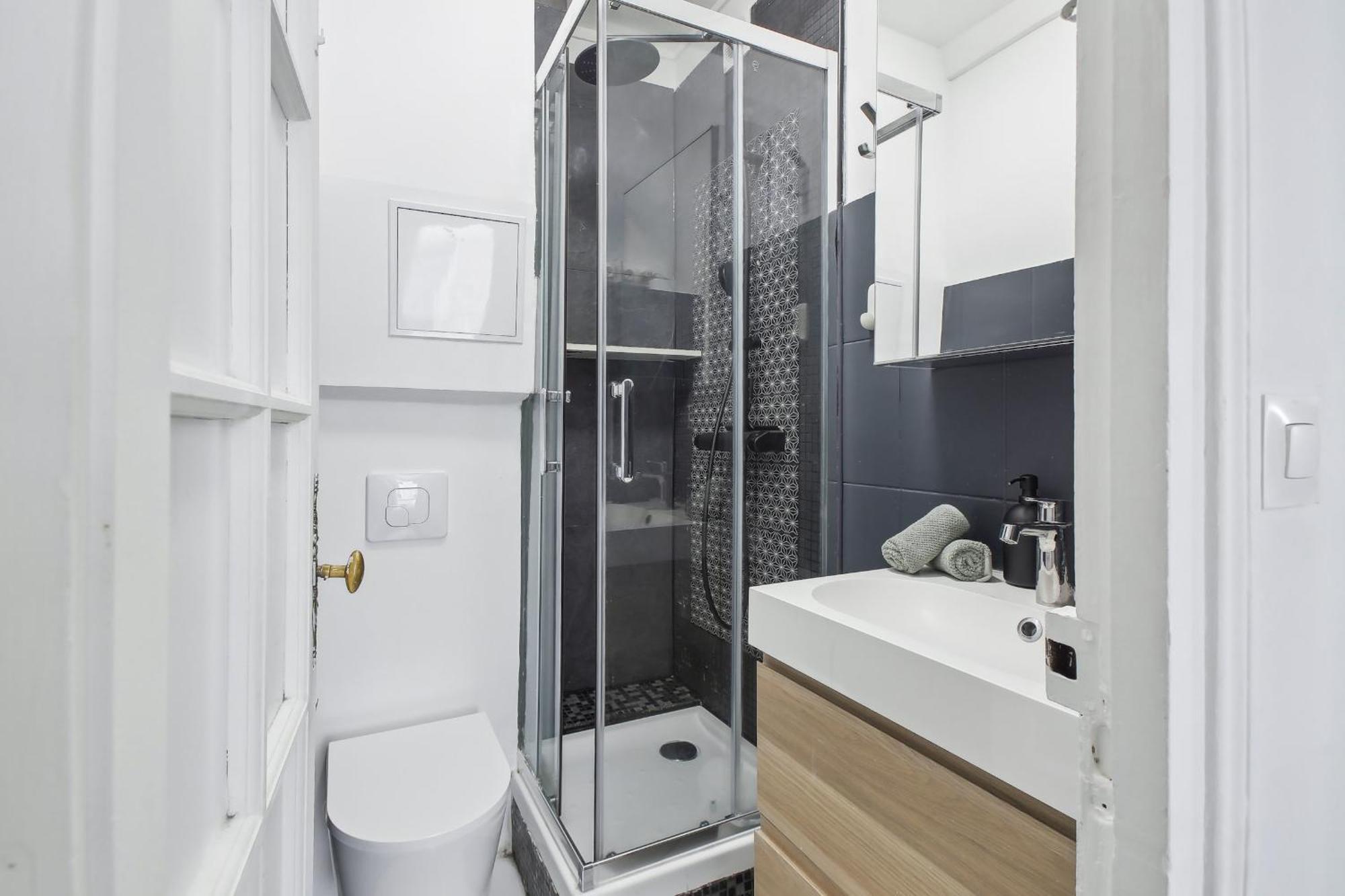 Apartament Le Marais 1Br Cozy Paryż Zewnętrze zdjęcie