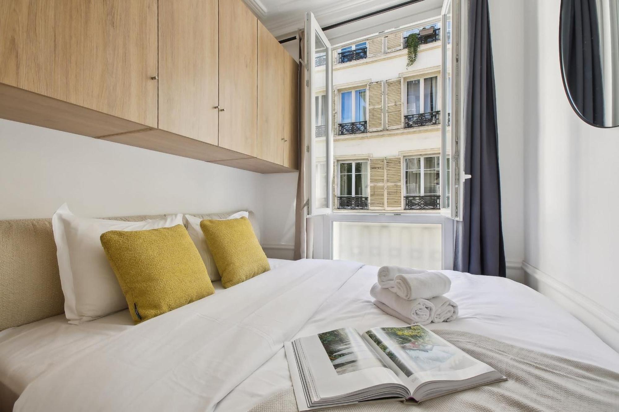 Apartament Le Marais 1Br Cozy Paryż Zewnętrze zdjęcie