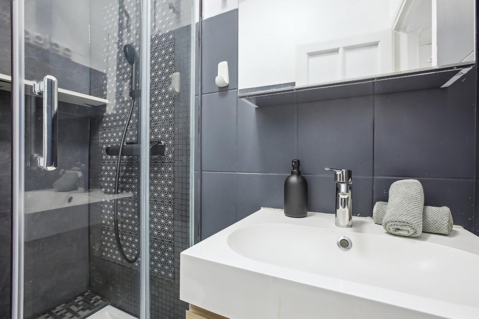 Apartament Le Marais 1Br Cozy Paryż Zewnętrze zdjęcie