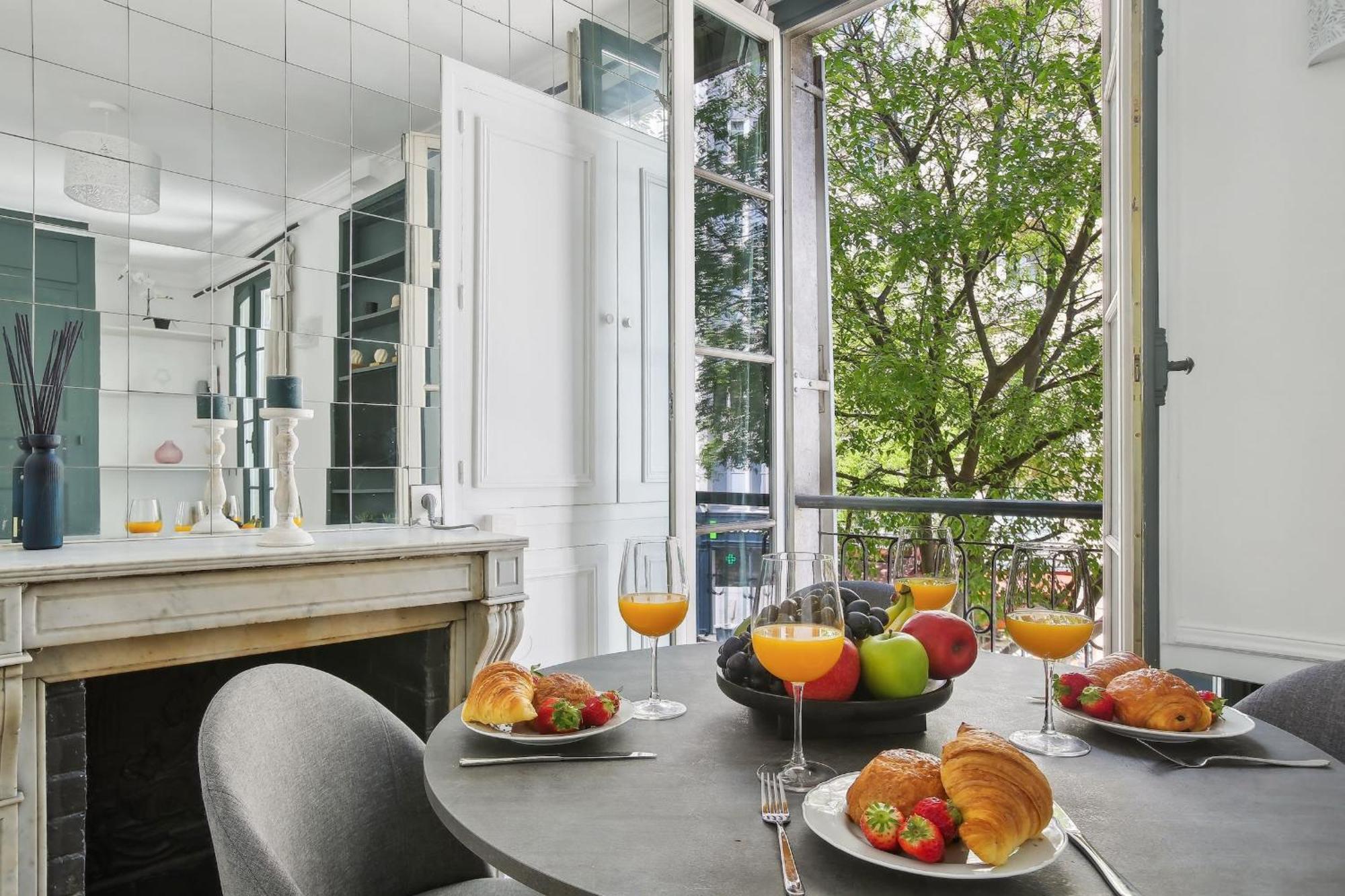 Apartament Le Marais 1Br Cozy Paryż Zewnętrze zdjęcie
